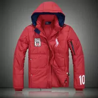 doudoune ralph lauren homme 2013 genereux hoodies hiver france new usa10 rouge
